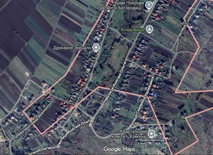 Продажземельної ділянки с. Кротошин, Львіської  області
