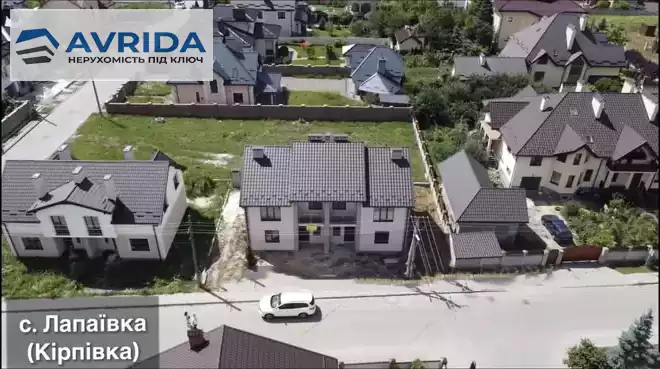 Продаж  котеджів  110 кв. , в с. Лапаївка