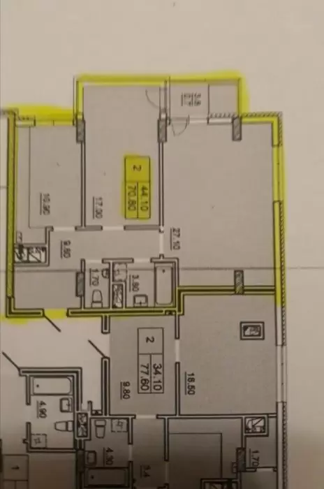 Продаж 2К Квартира  ЖК Велика Британія.(біля цирку) по вул Шевченко 25.  71 м.кв