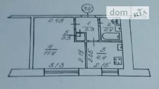 Продаж 1К Квартира  Львів, Шевченка Тараса вул в районі Рясне 