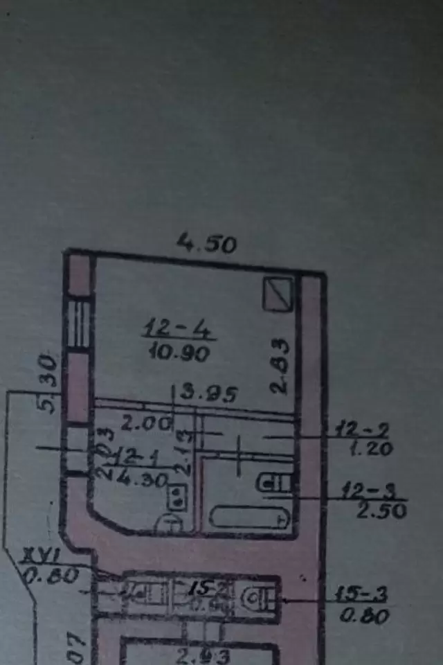 Продаж 1К Квартира  Львів, Галицький, вул Медова (7)  19 м.кв