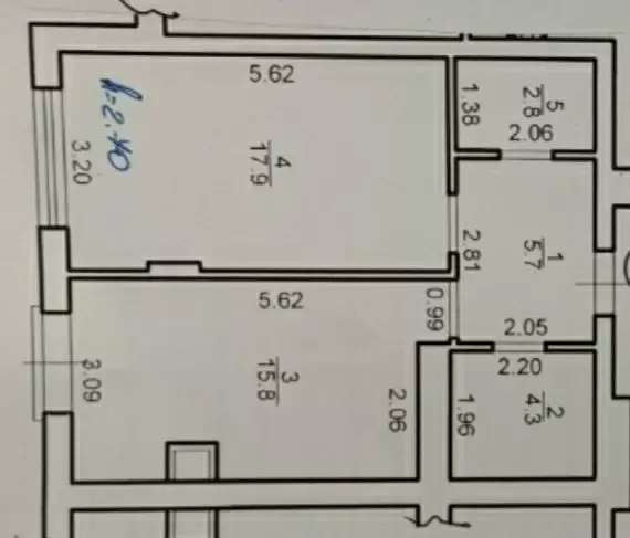Продаж 1К Квартира  47 м.кв Підголоском