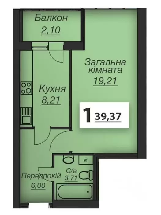 Продаж 1К квартира  Львів, Личаківський, Кільцева, 8 