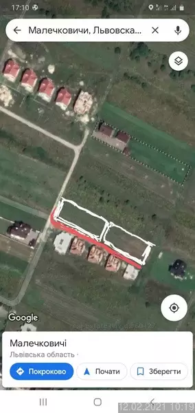 Продаж земля під житлову забудову  Малечковичі, Щаслива 