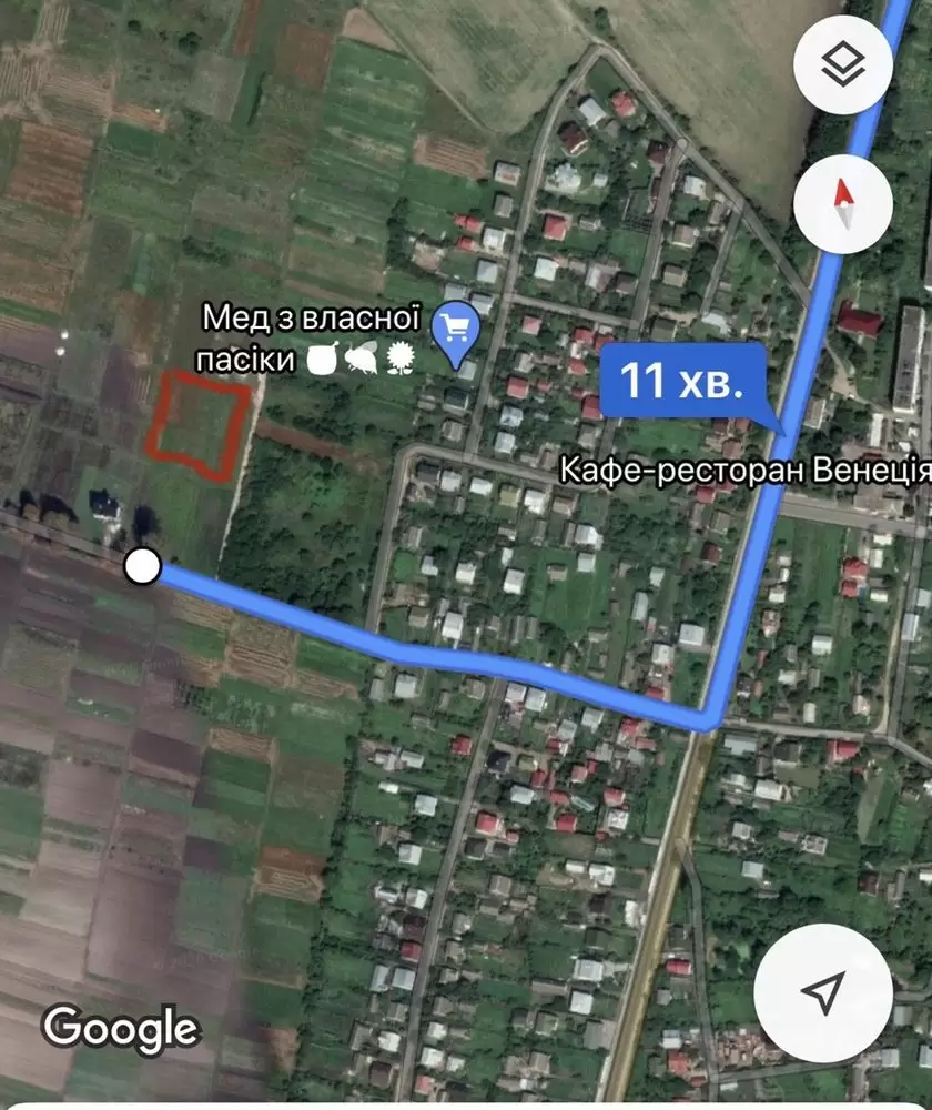 Продаж земля під житлову забудову  Ваньовичі 