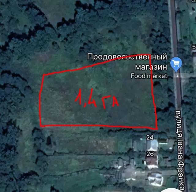 Продаж земля під житлову забудову  Солонка, Шашквича 