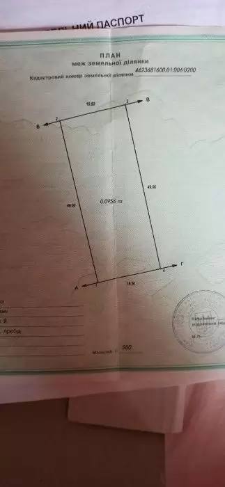 Продаж земля під житлову забудову 