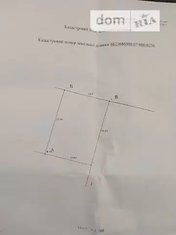 Продаж земля під житлову забудову  Жукотин, Центральна, 137 