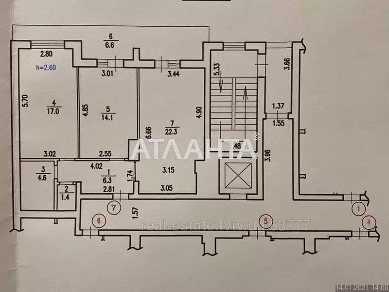 Продаж 2К квартира  Львів, Шевченківський, вул. Городницька 